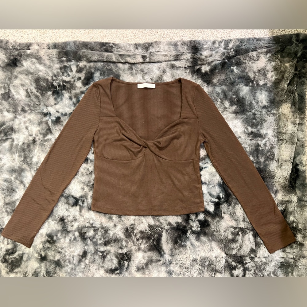 Mango top long sleeve